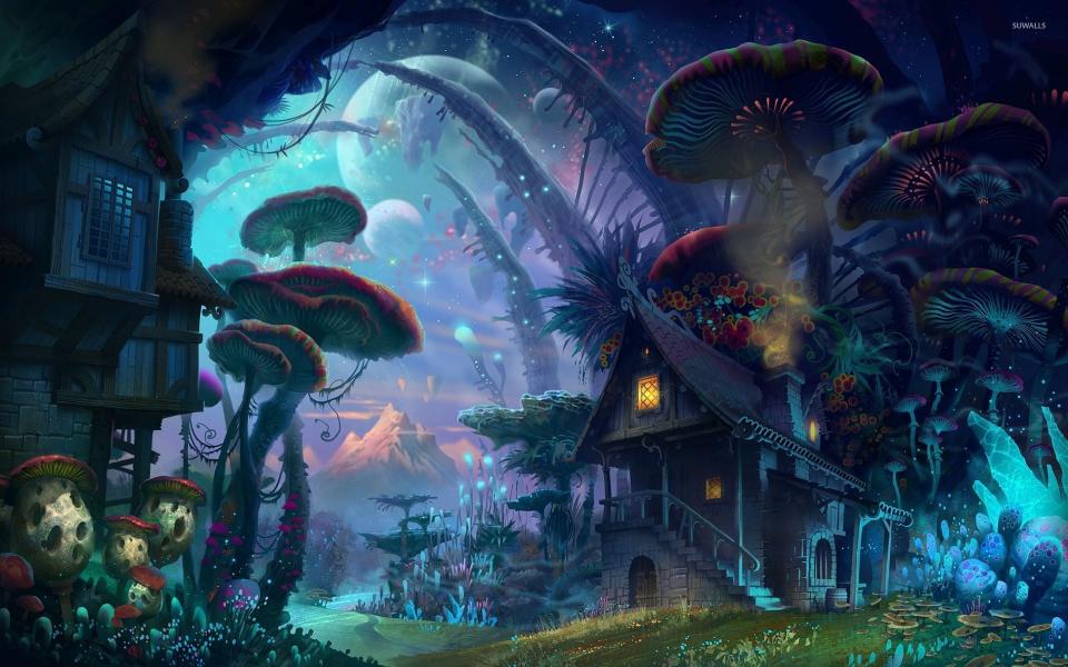 Download trippy psychedelic mushroom magic