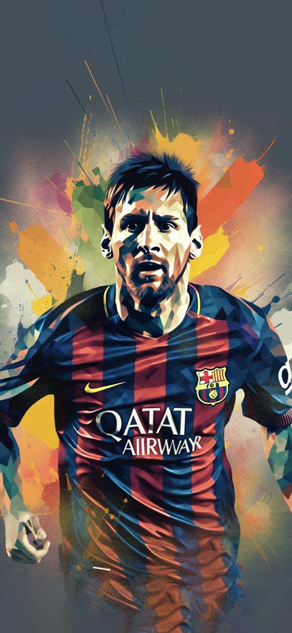 Download Lionel Messi Art