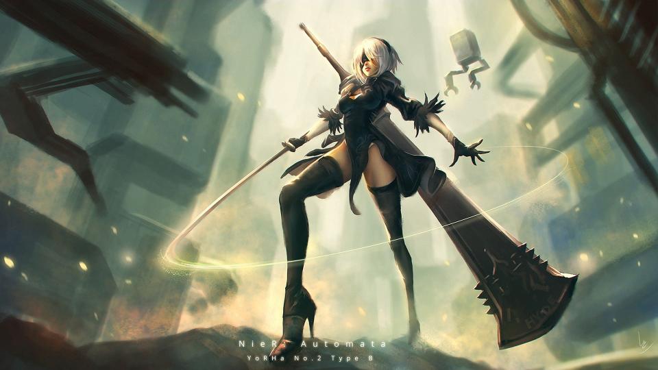 Download Nier Automata female anime