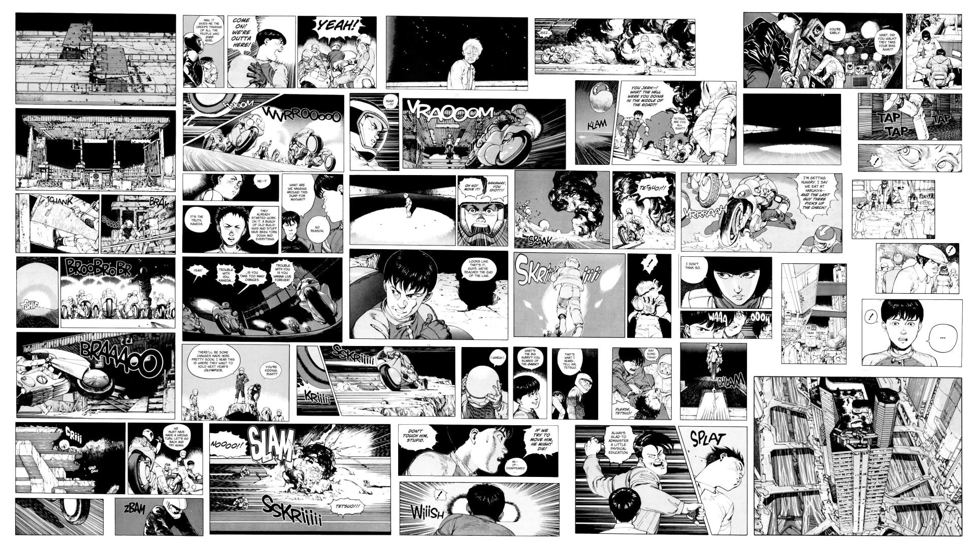 Download manga illustration Akira anime