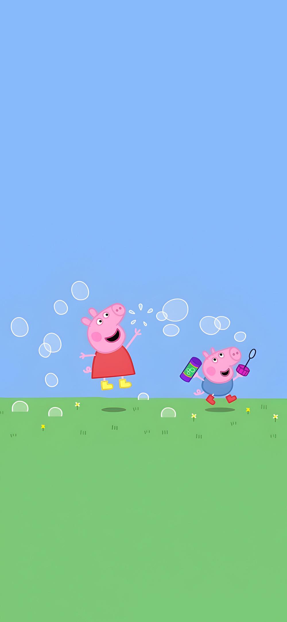 Download Peppa Pig George Bubble Fun