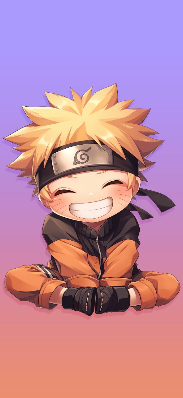 Download Cute Naruto Purple Orange