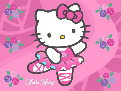 Download ballet bow Hello Kitty