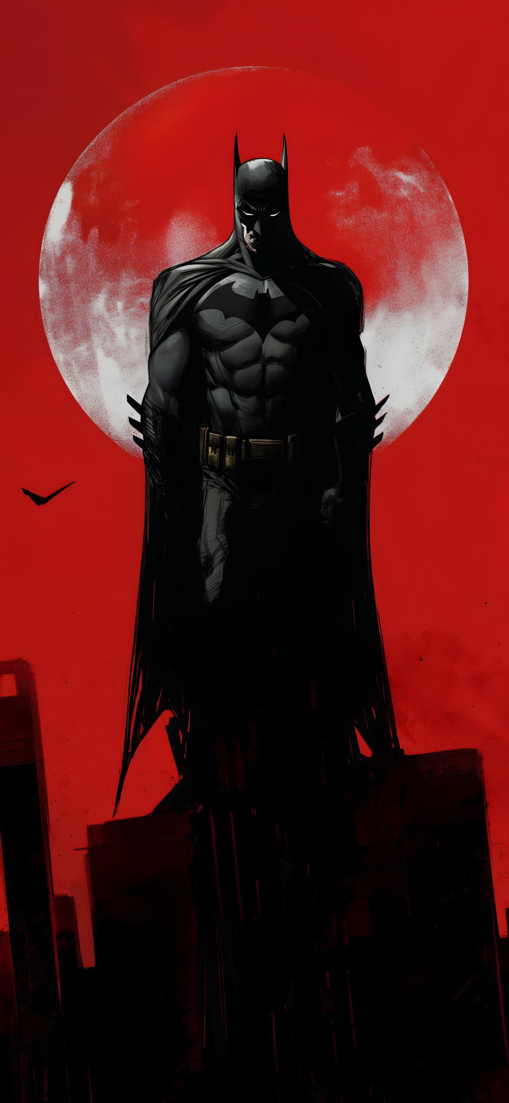 Download Batman Dark Knight Red