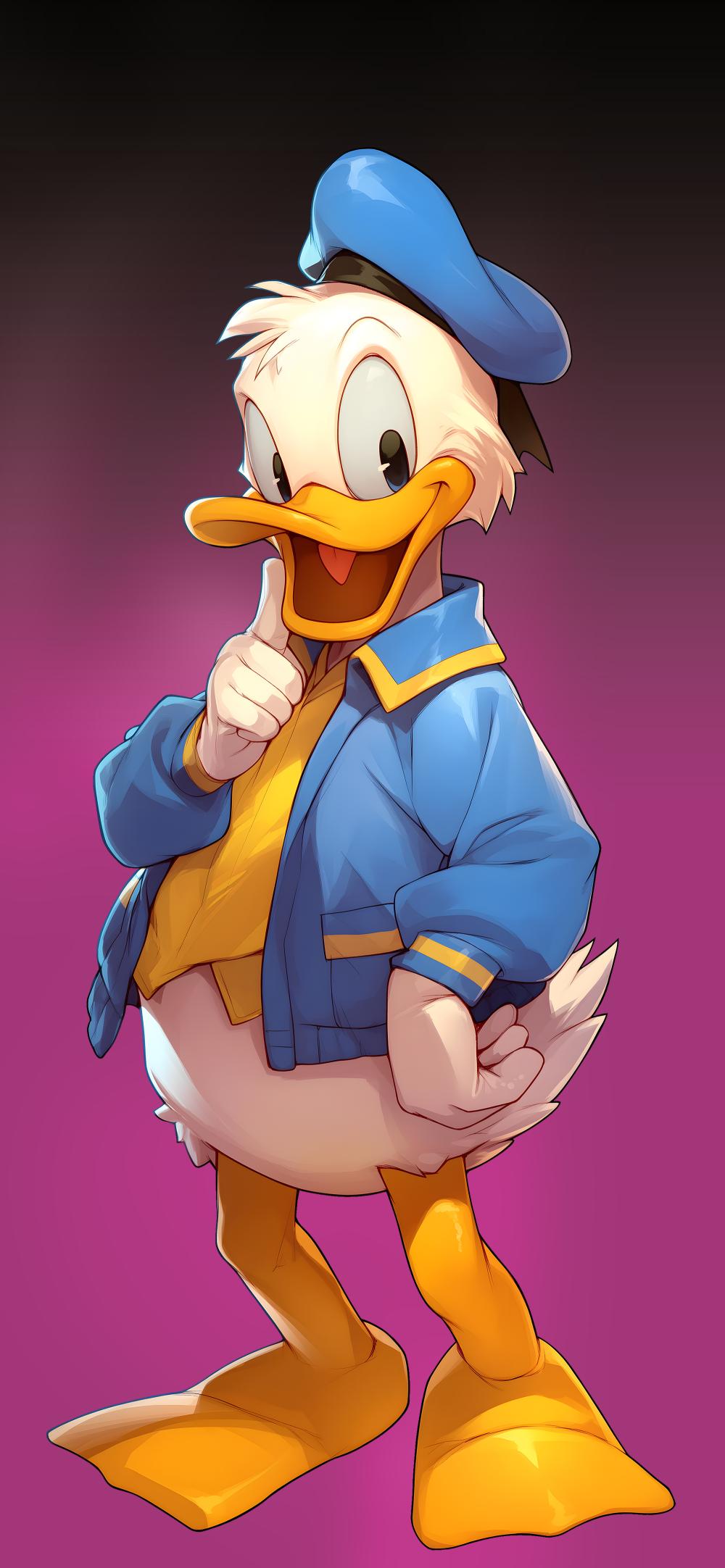 Download Donald Duck Cute Pose