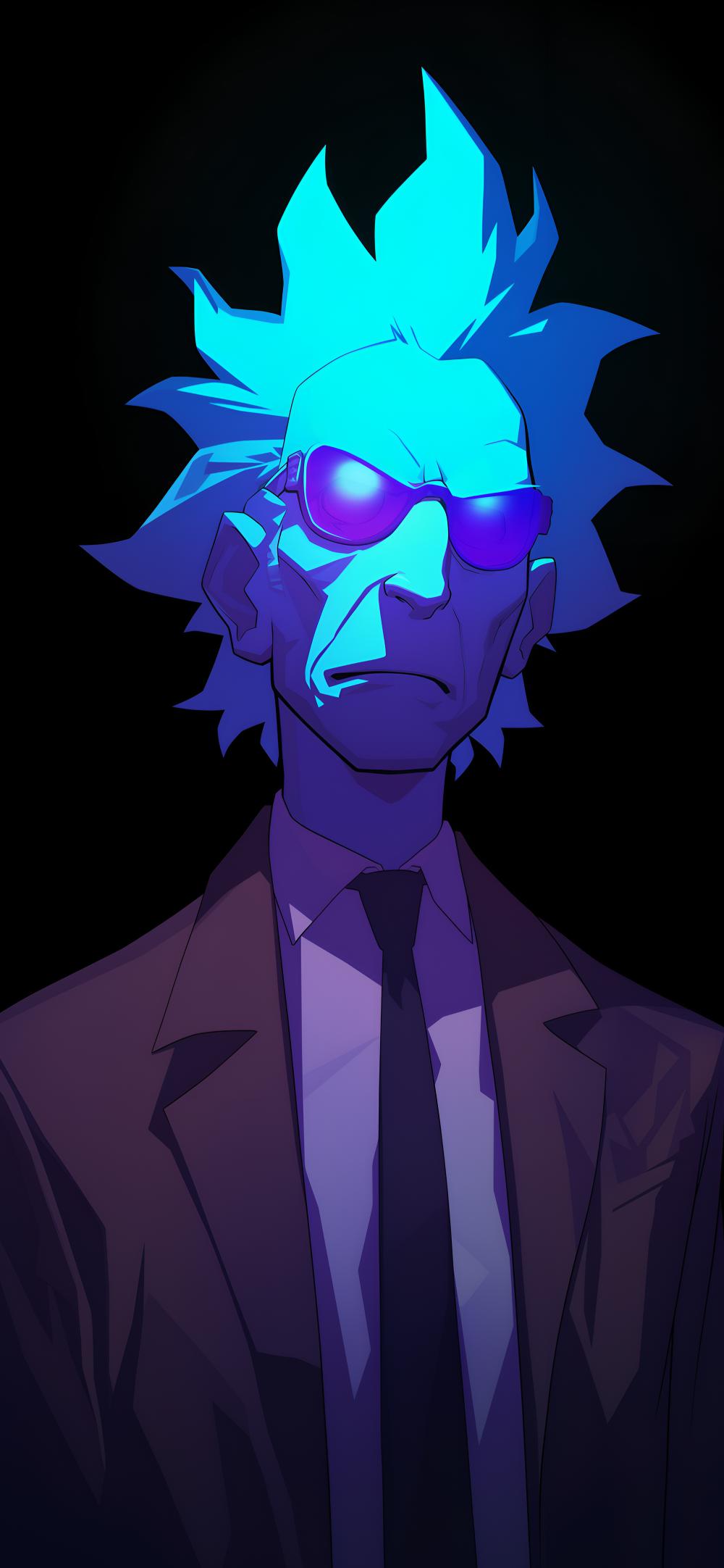 Download Cool Rick Sanchez Poster