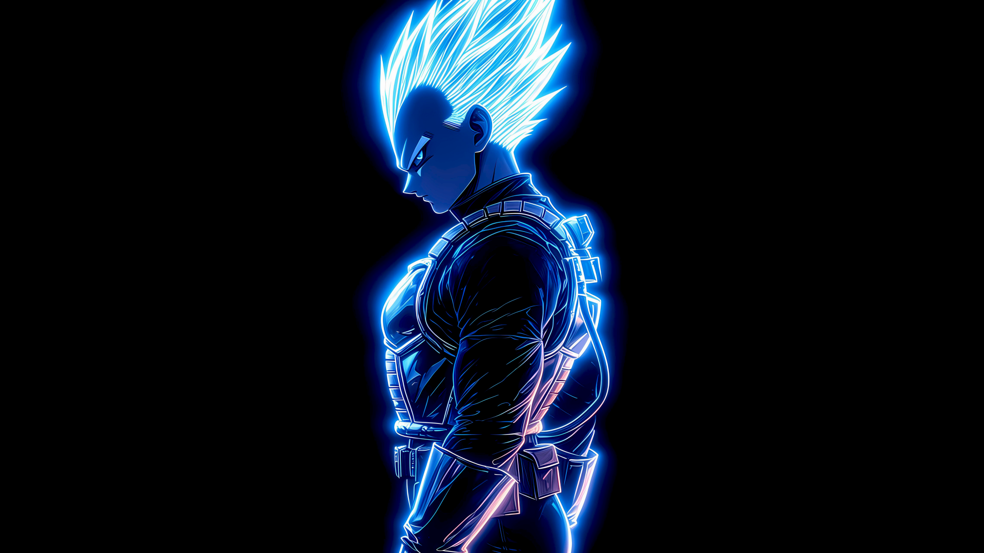 Download Vegeta Neon glow