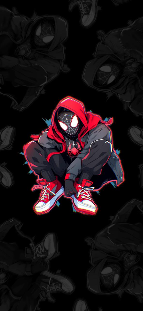 Download Spider Man Miles Morales Black