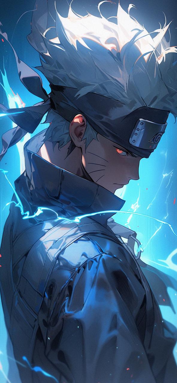 Download Naruto Kakashi Hatake Blue