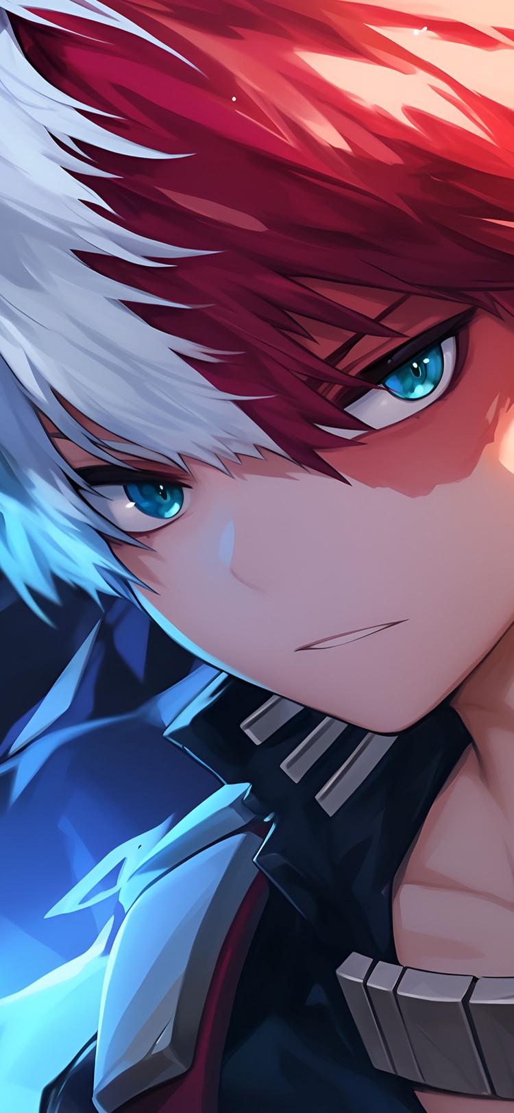 Download My Hero Academia Todoroki Fire And Ice