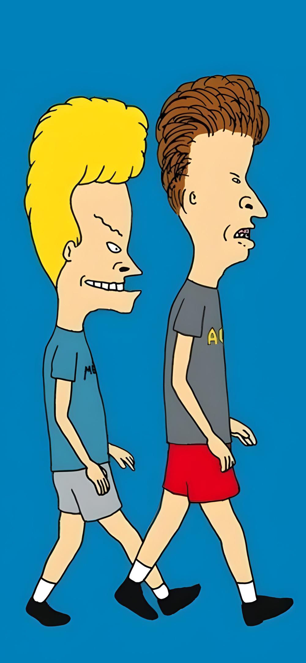 Download Beavis And Butt Head Walking Cartoon