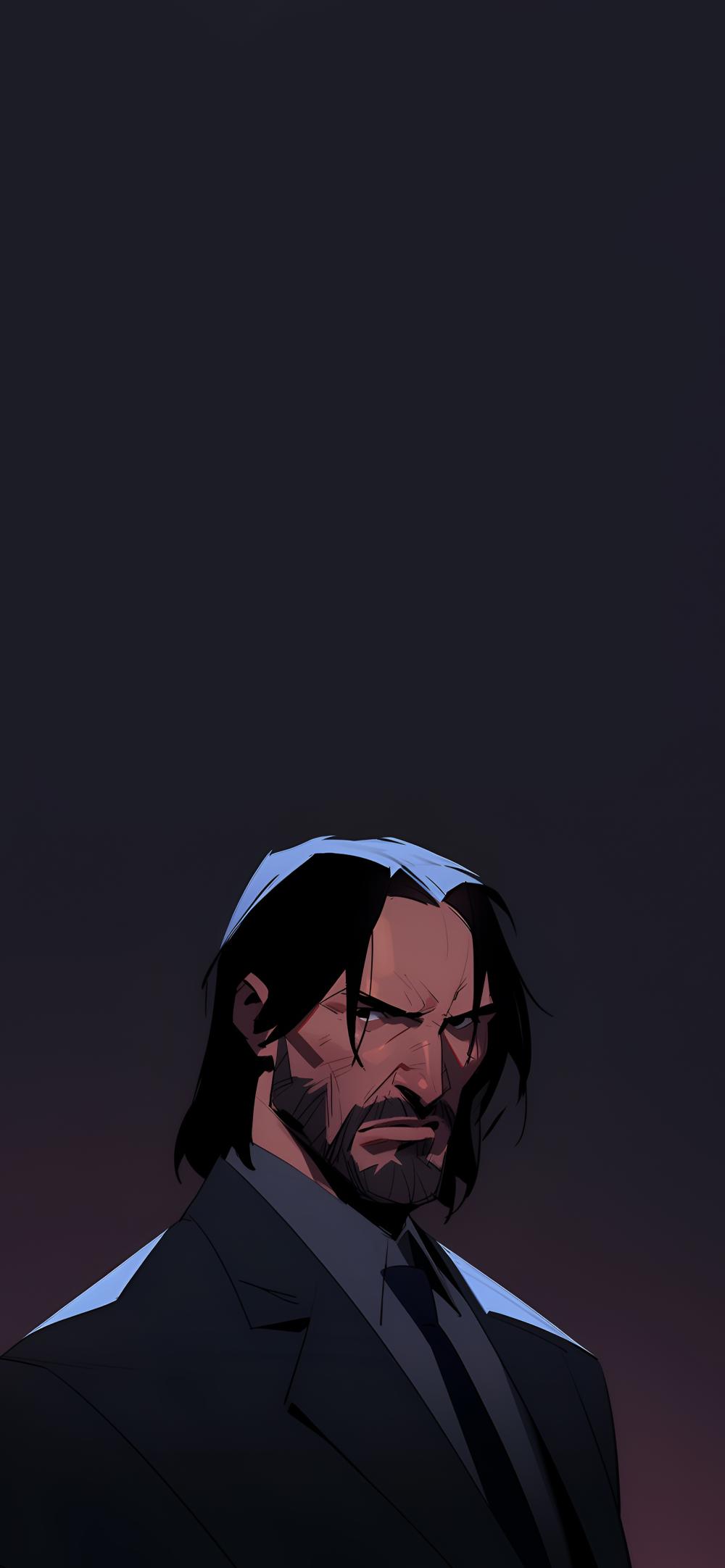 Download John Wick Minimalist Art