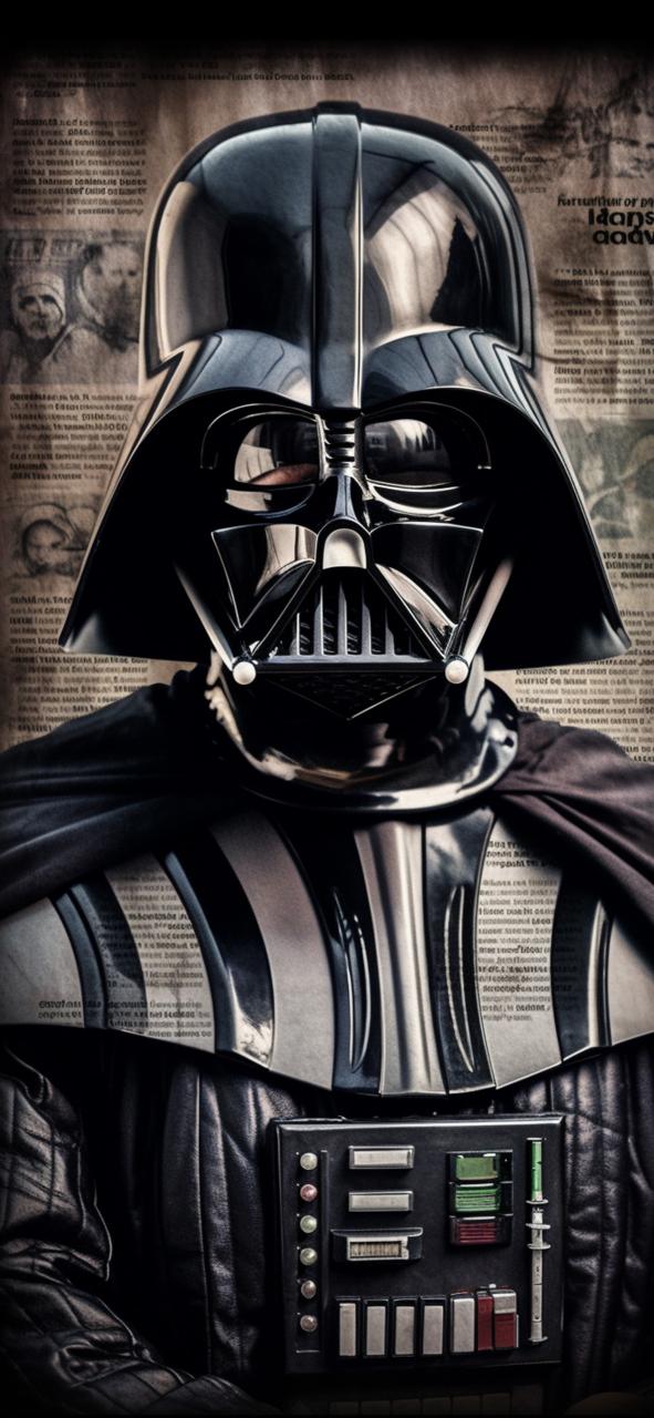 Download Darth Vader Newspaper