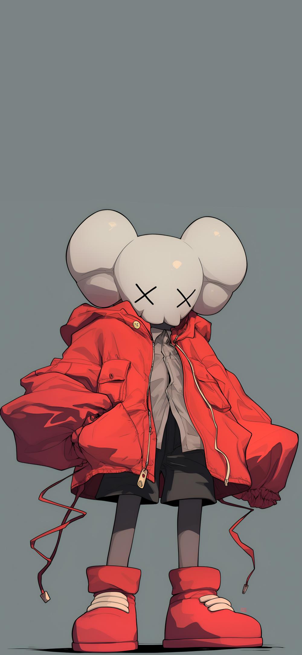 Download Kaws Character Urban Wallpaper