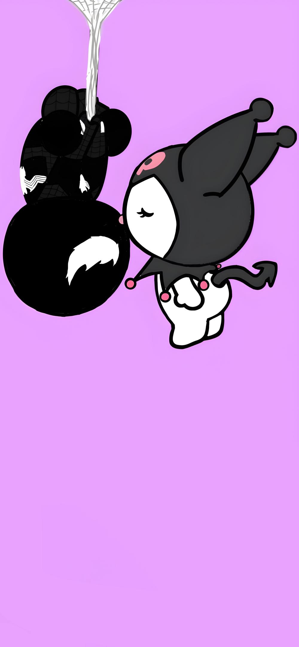 Download Cute Kuromi Venom Crossover