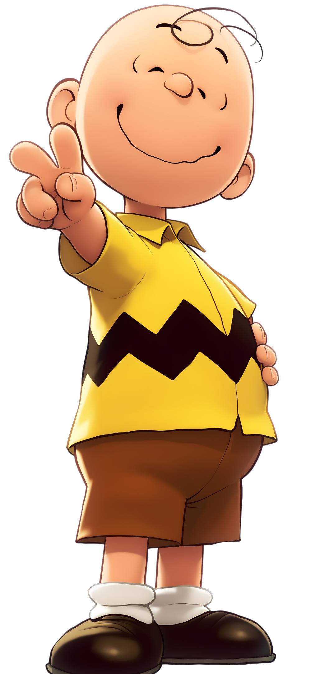 Download Charlie Brown Peace Sign