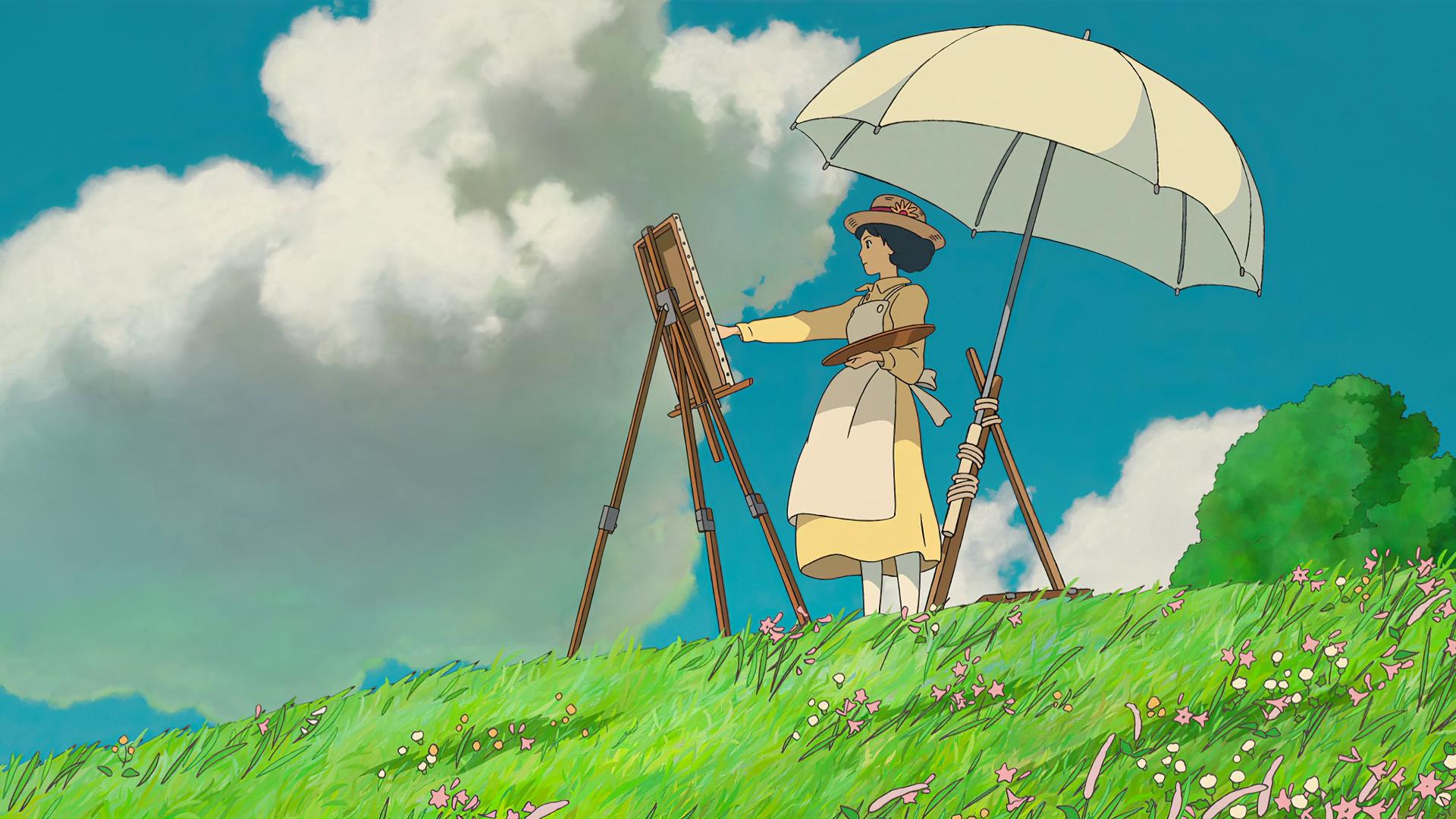 Download Studio Ghibli nature landscape