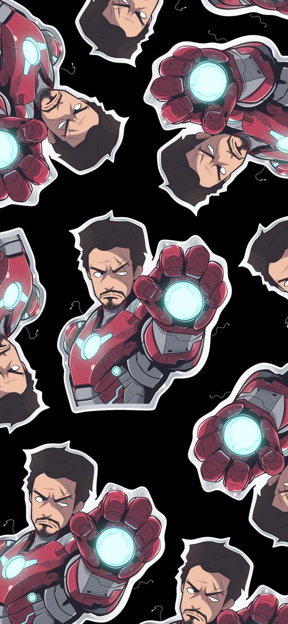 Download Tony Stark Shooting Pose Black 2