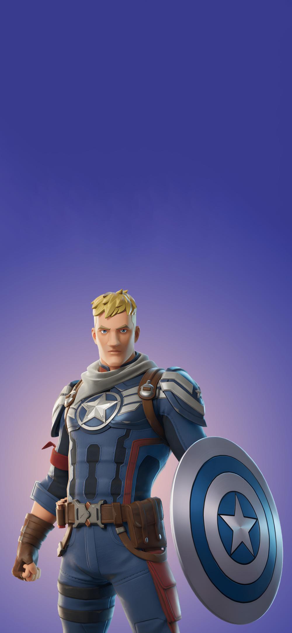 Download Cool Captain America Jonesy Fortnite