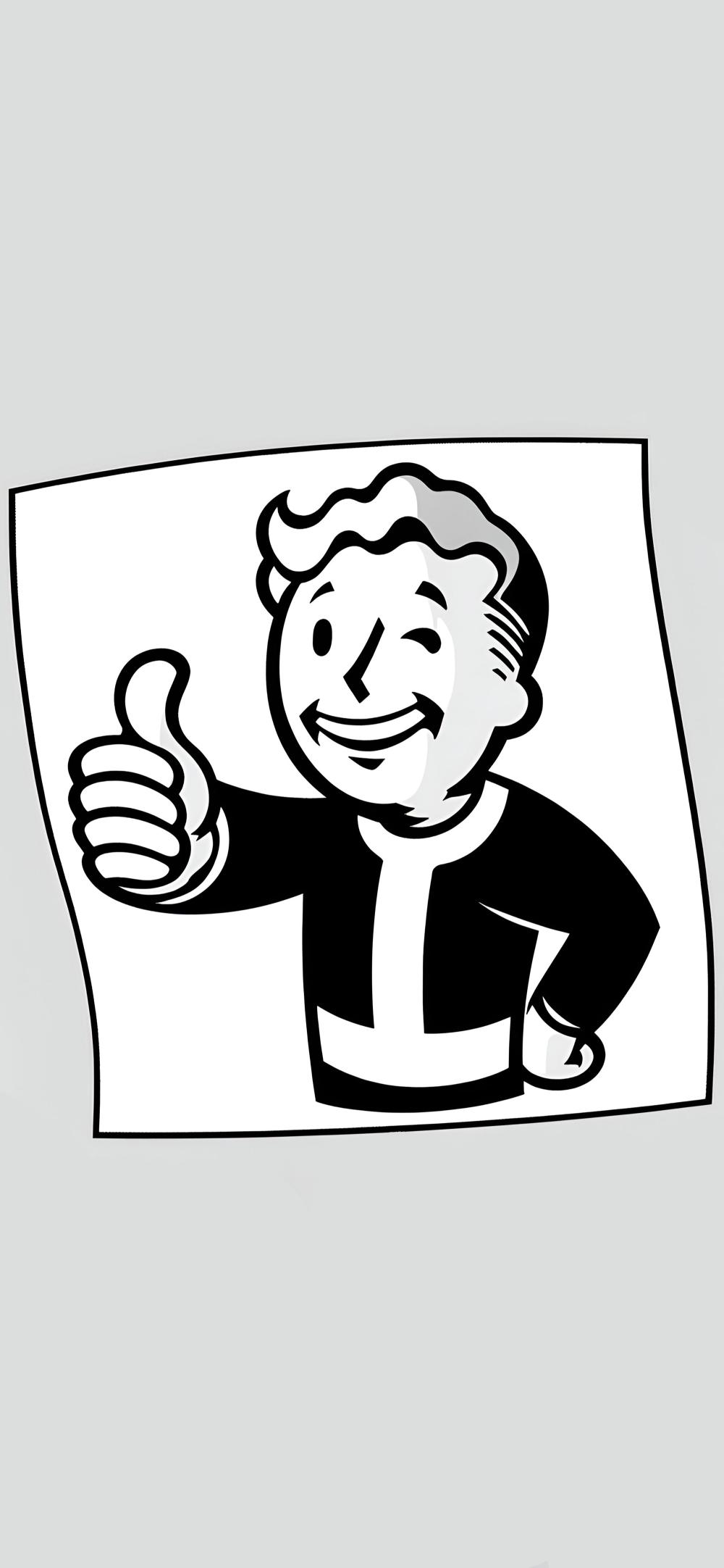 Download Fallout Vault Boy Thumbs Up