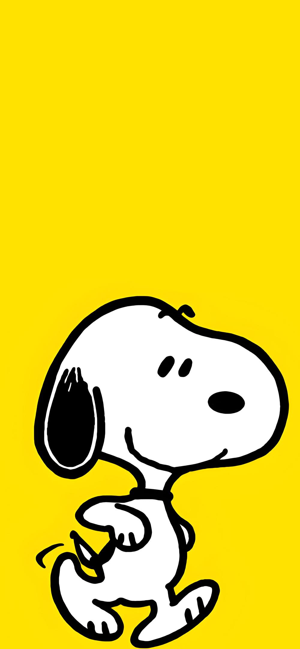 Download Happy Snoopy Yellow