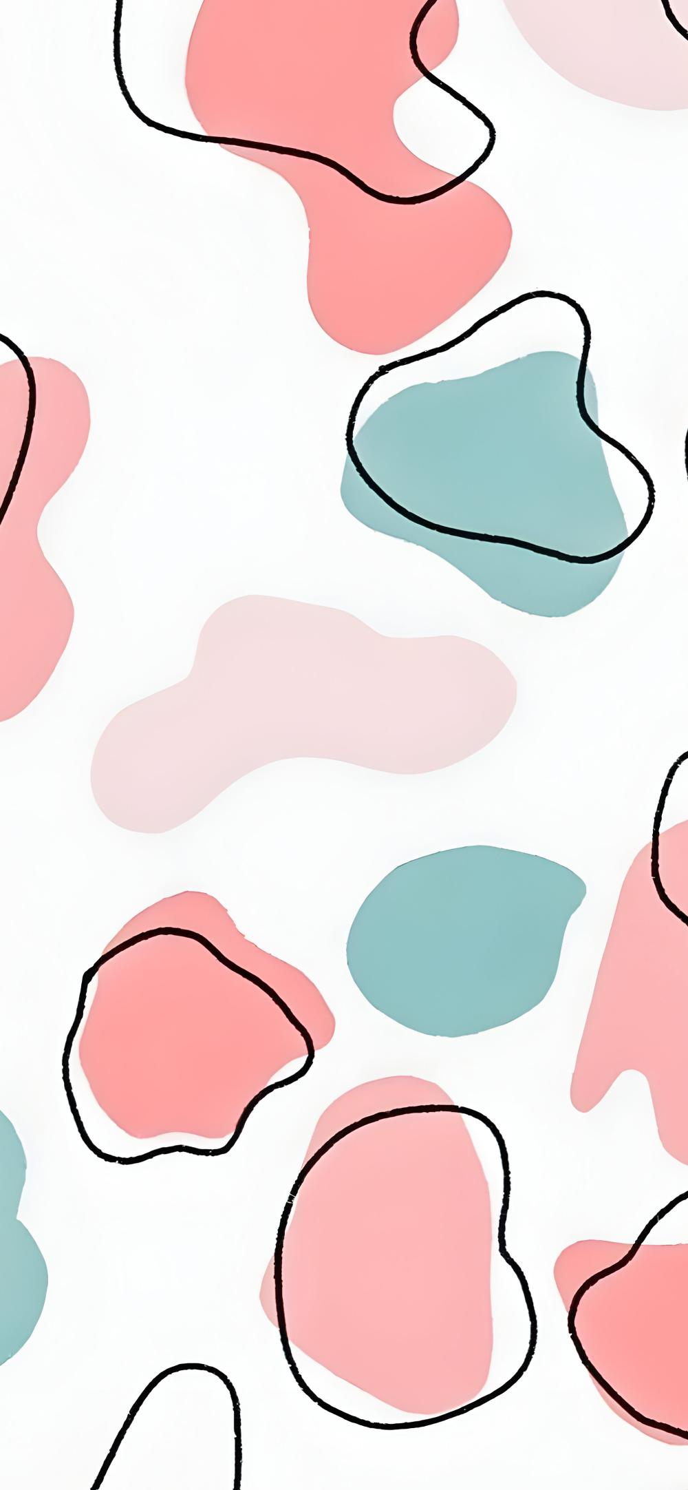 Download Abstract Pastel Shapes