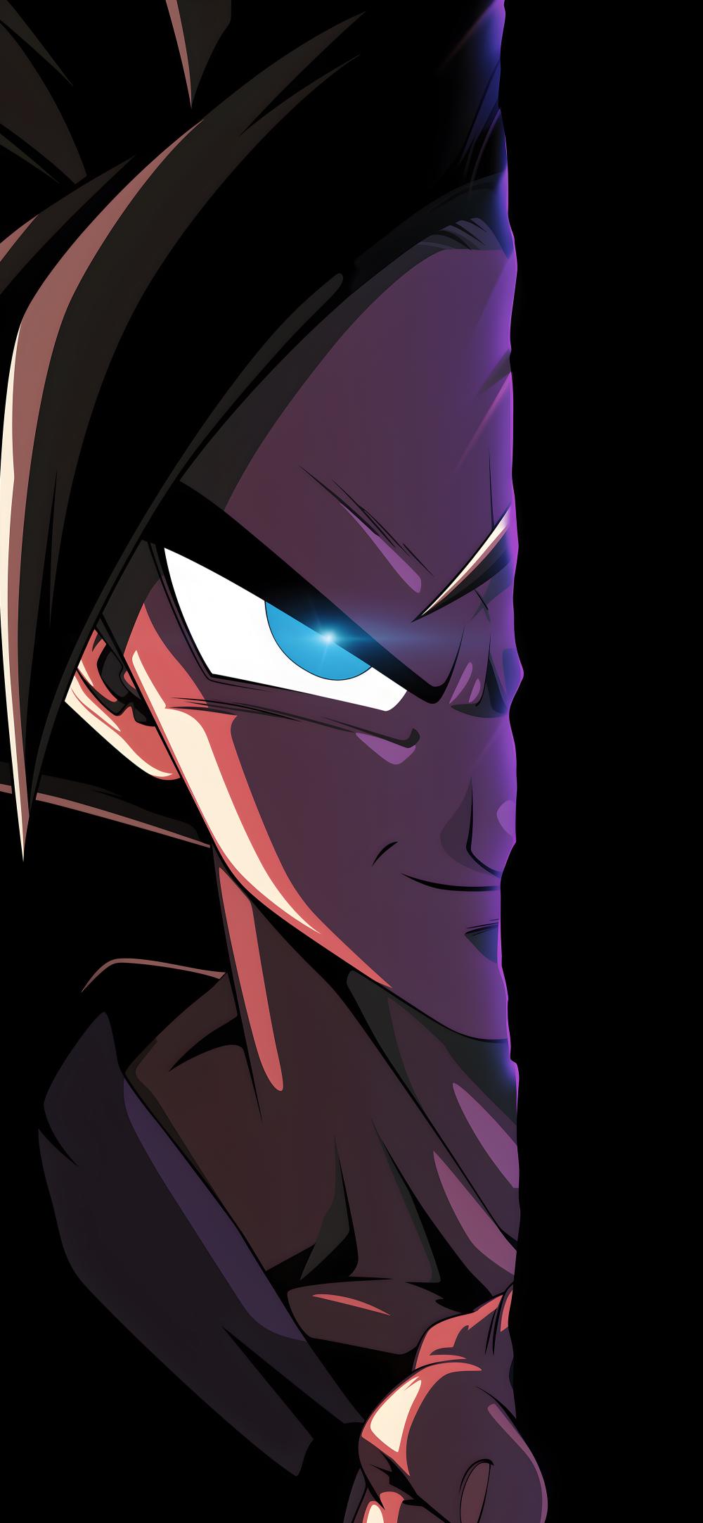 Download Goku Dragon Ball Half Face