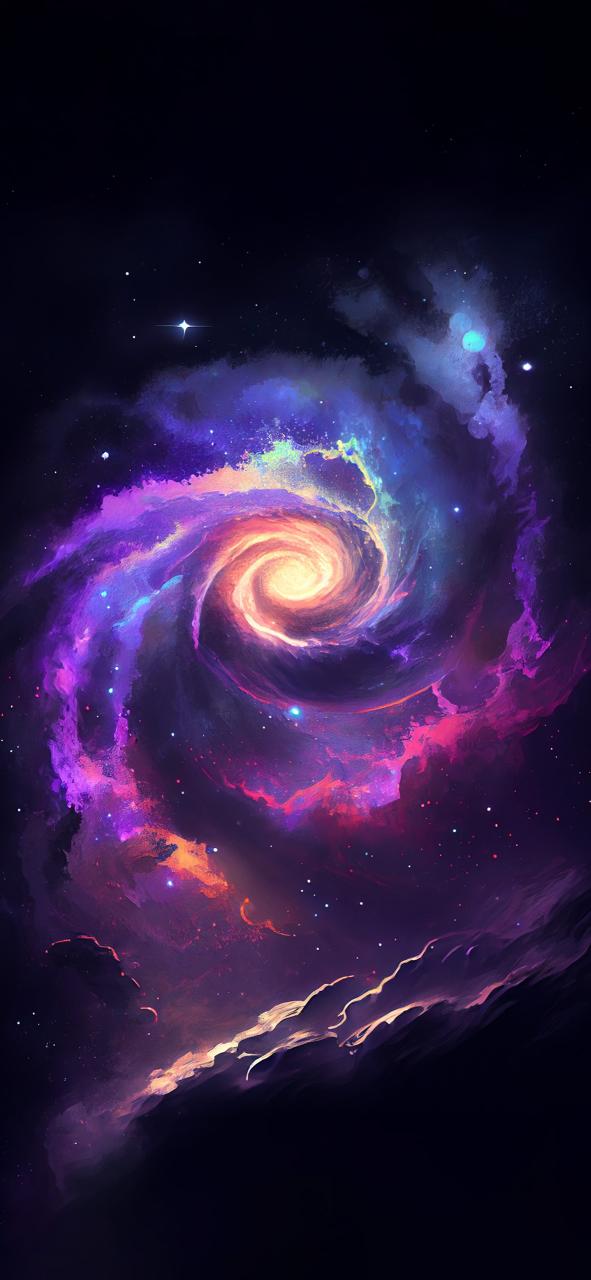 Download Spiral Galaxy Art