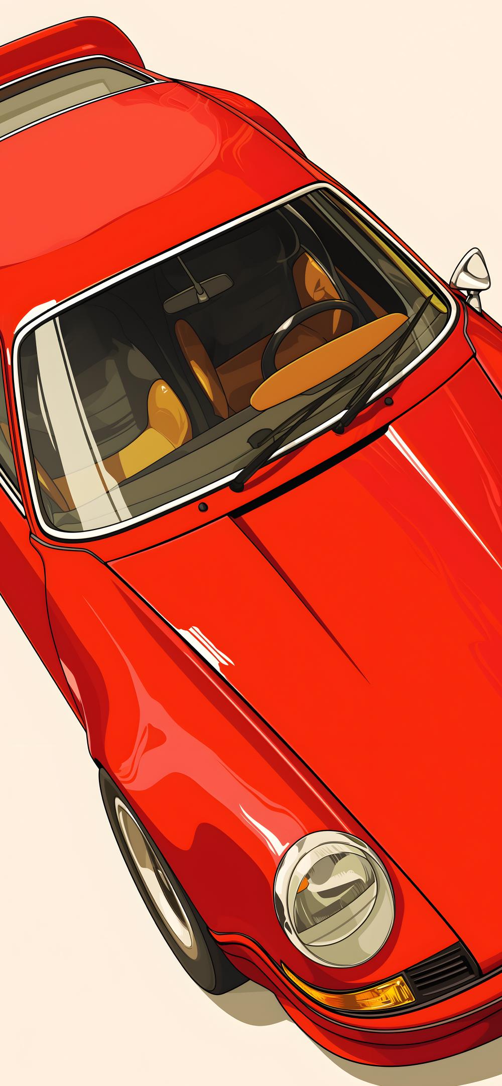 Download Classic Porsche 911 Illustration