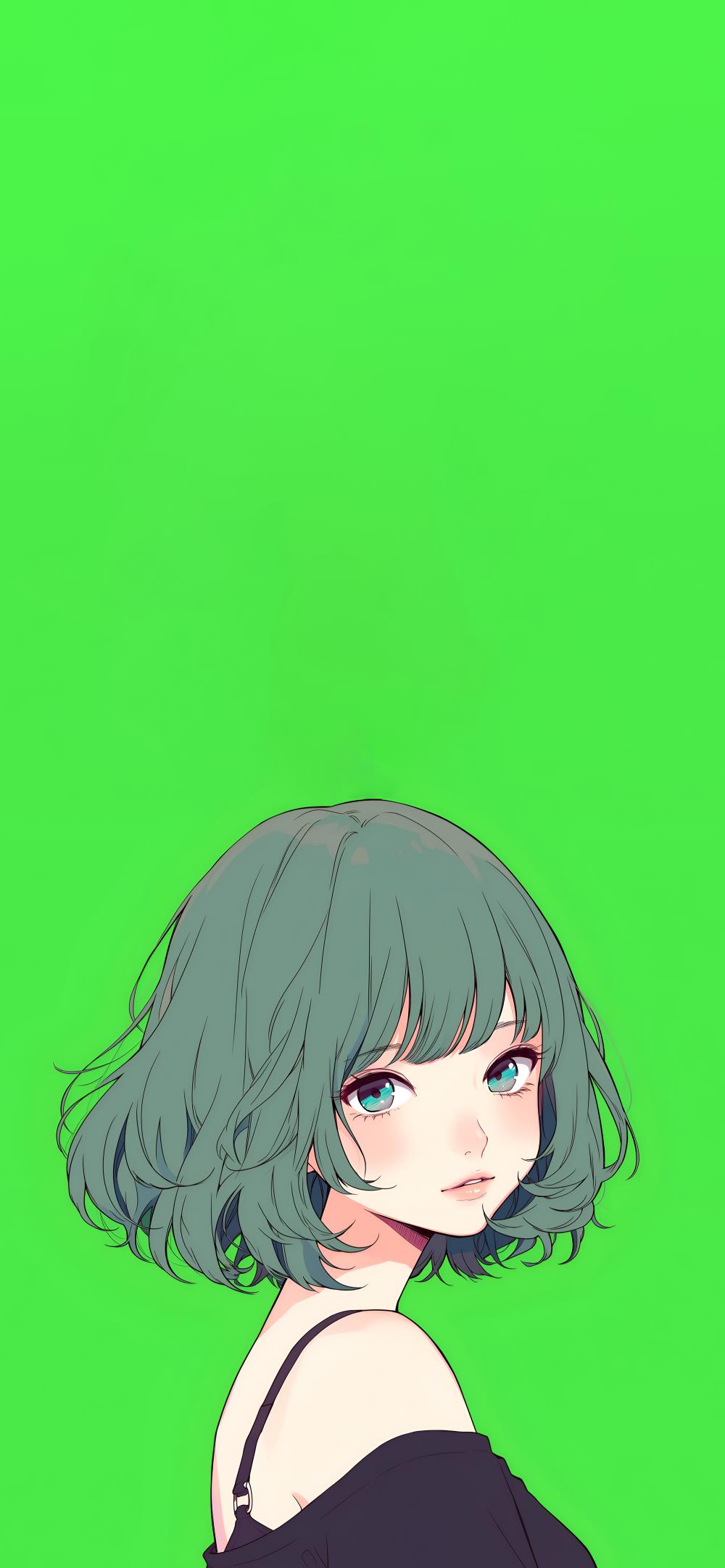 Download Minimalist Anime Girl