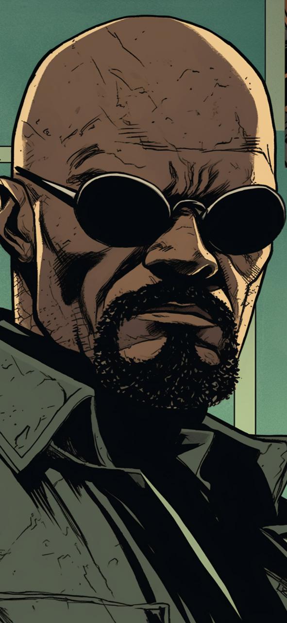 Download Marvel Nick Fury Green