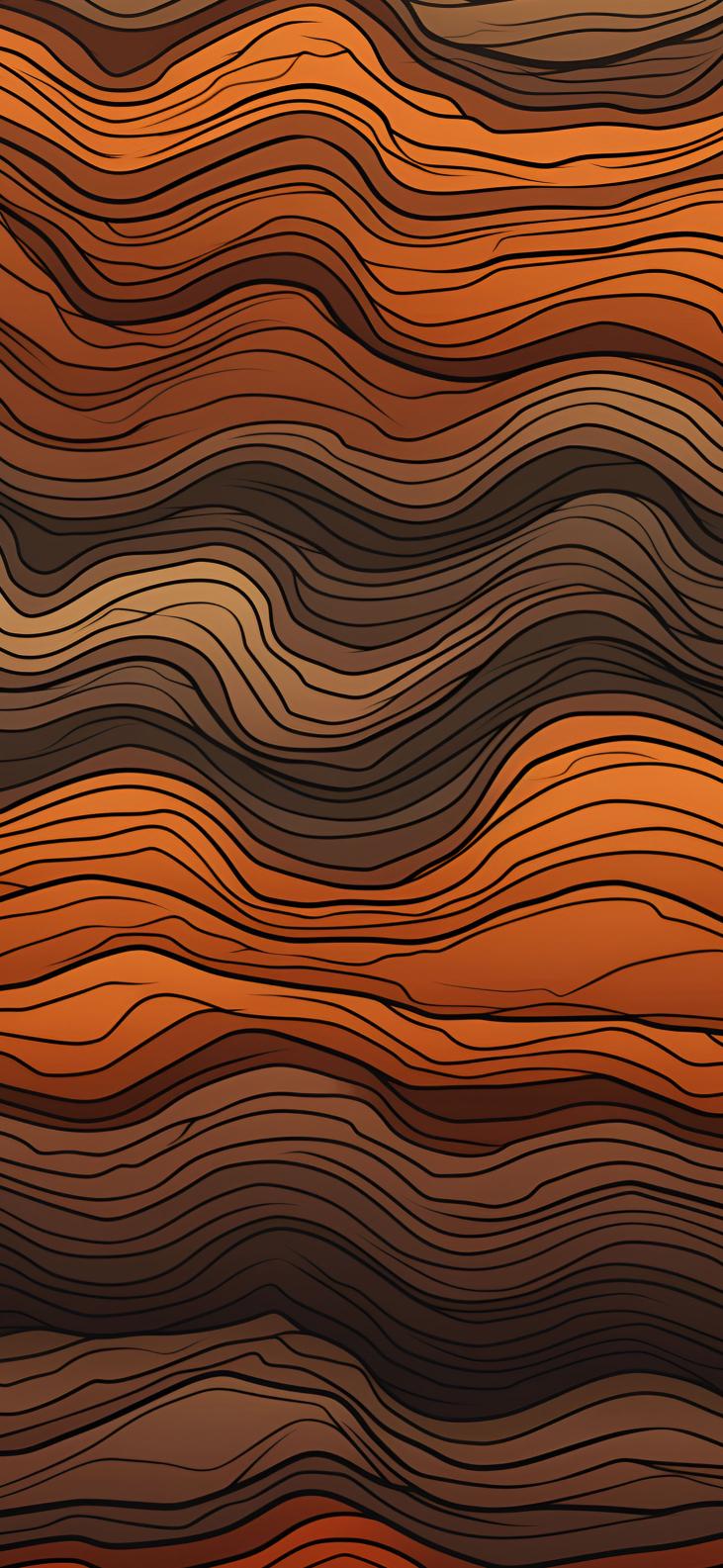 Download Aesthetic Brown Lines