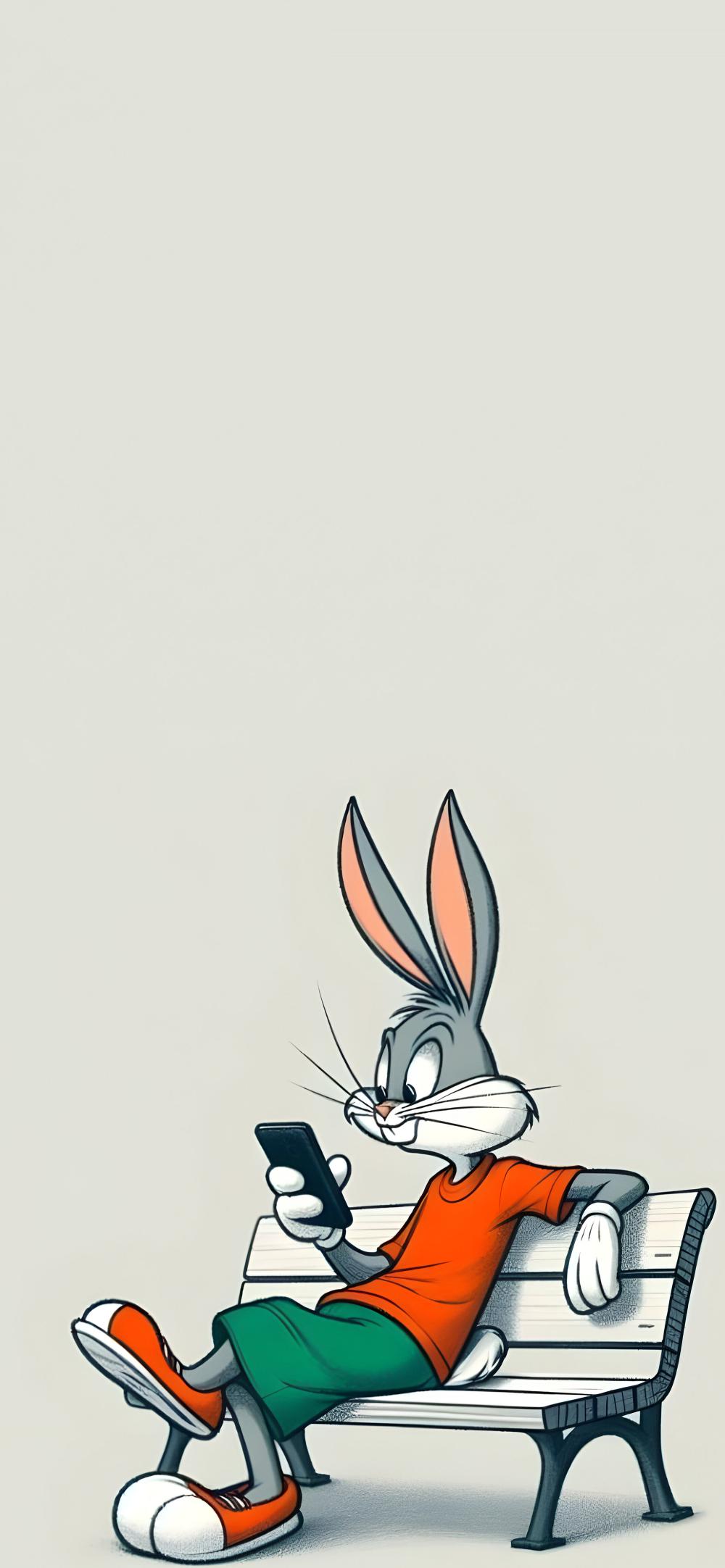 Download Bugs Bunny Chill With Smartphone