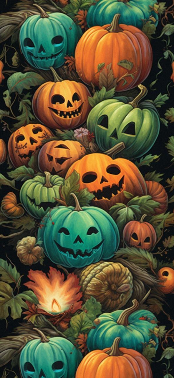 Download Colorful Jack O Lantern