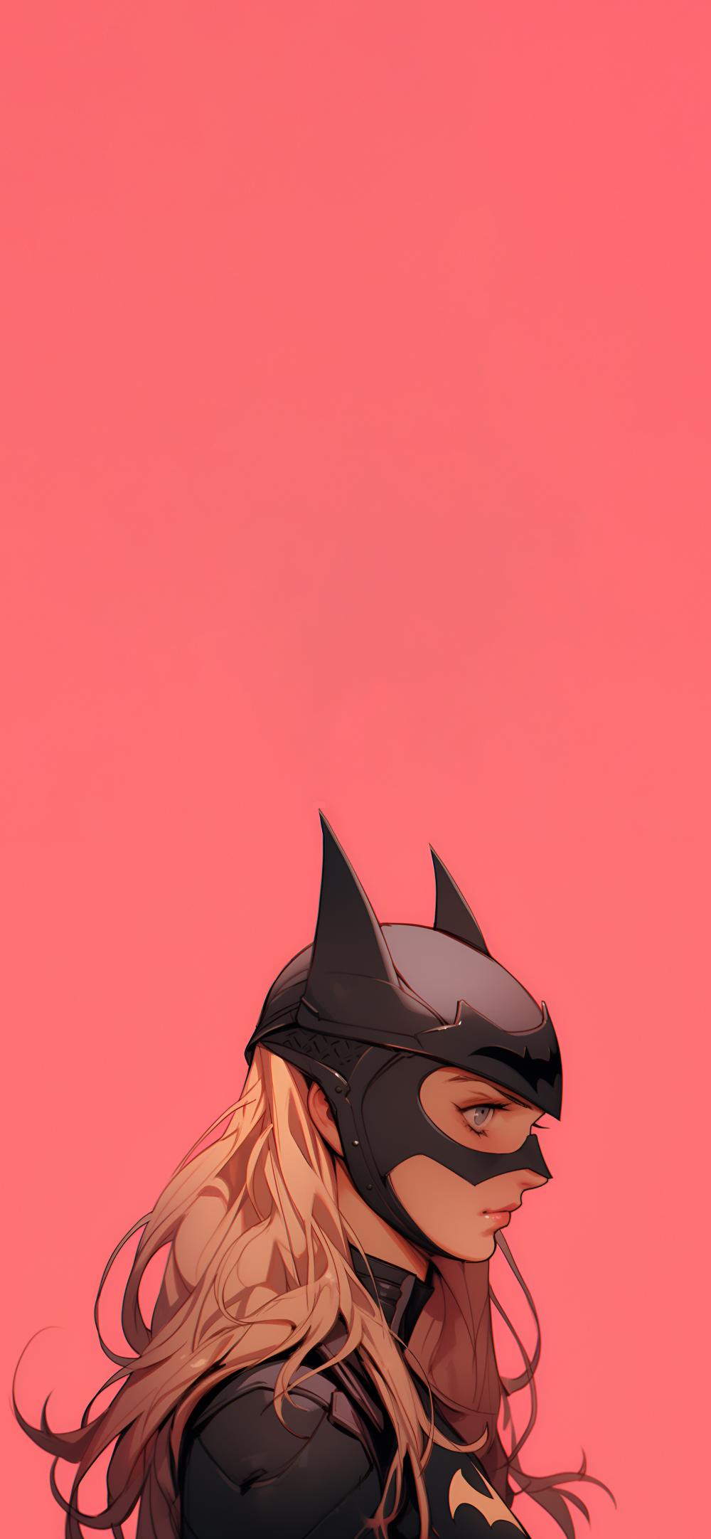 Download Stylish Batwoman Pink Theme