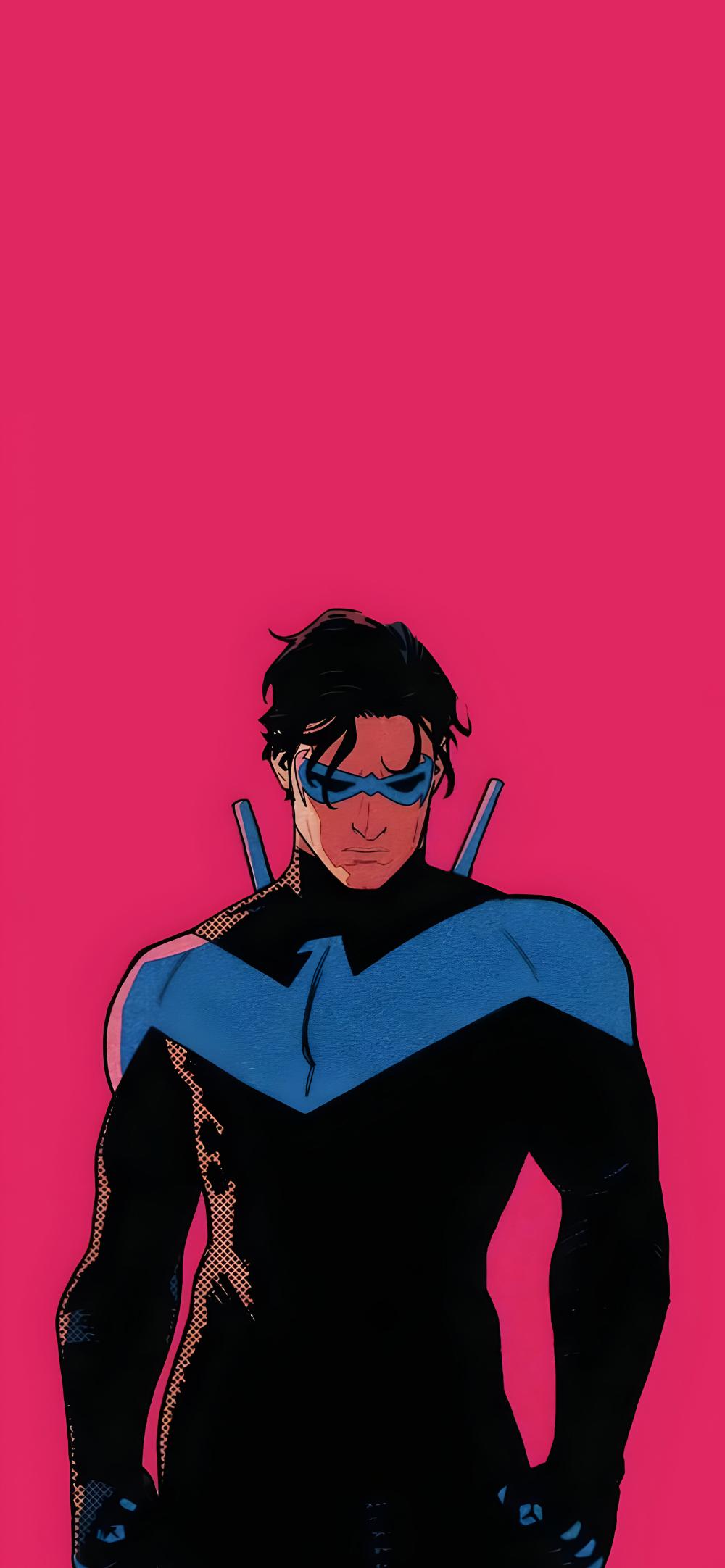 Download Nightwing Dc Comics Pink