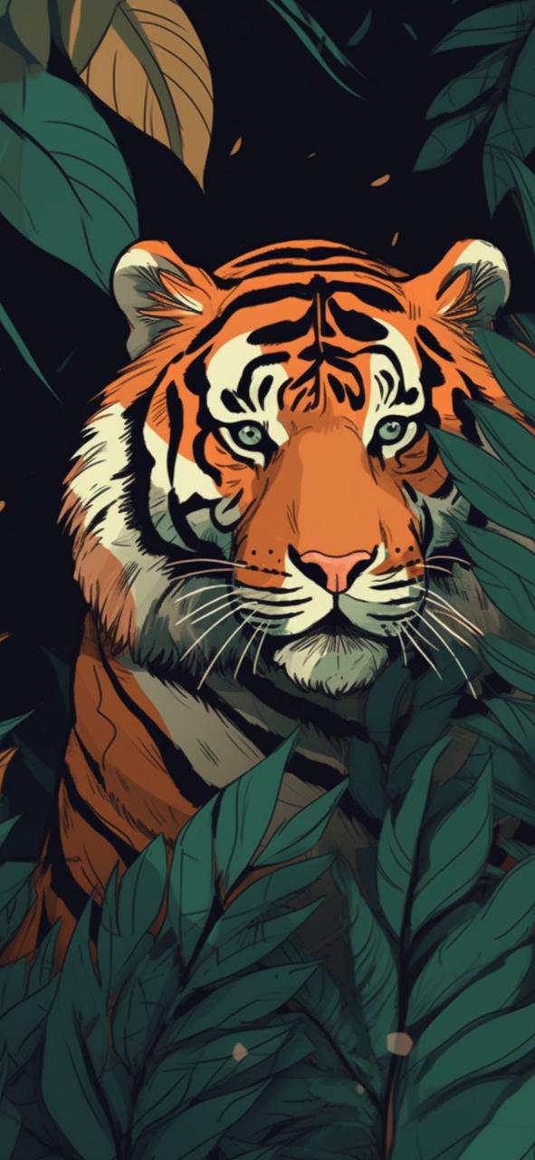 Download Tiger In The Bush Black