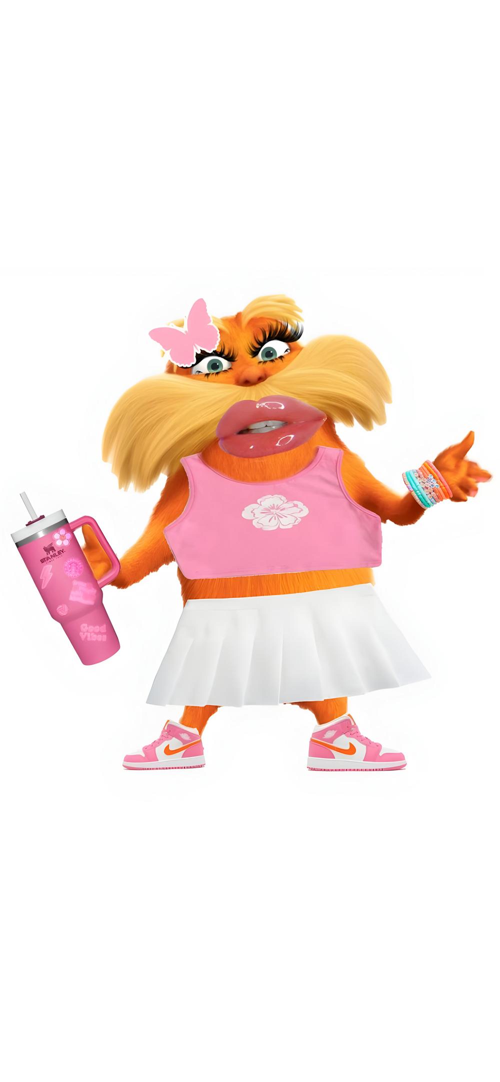 Download Preppy Lorax Pink Dress