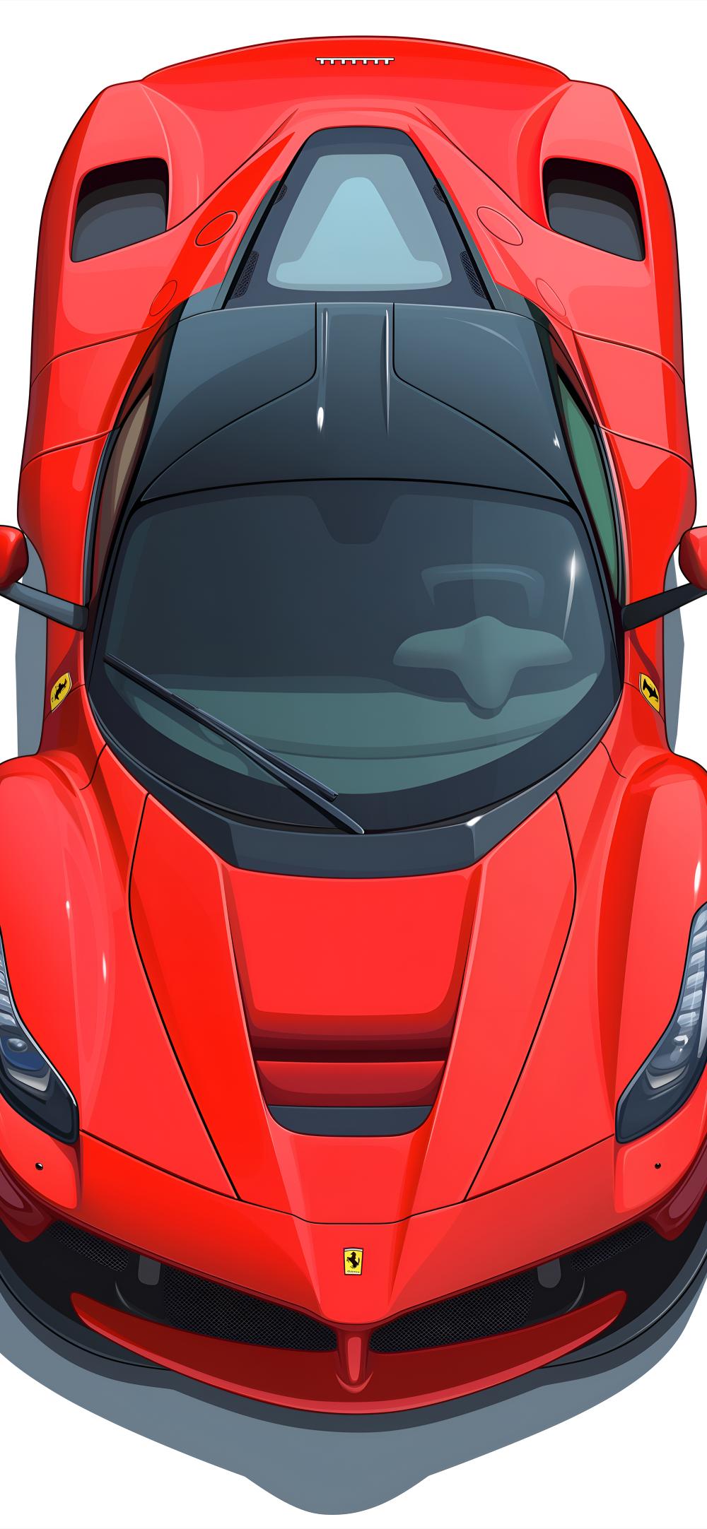 Download Ferrari Red Clipart