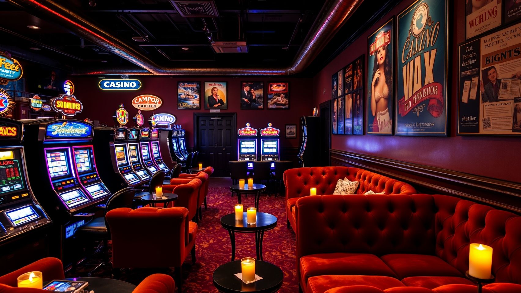 Download A Cozy Gambling House With Slot