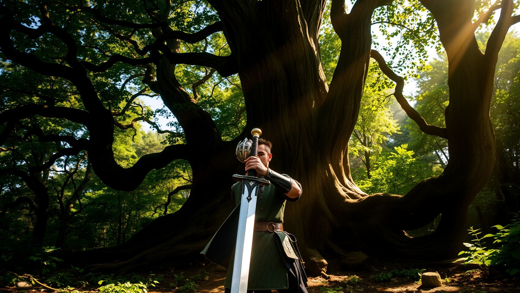 Download A Swordsman In The Forest