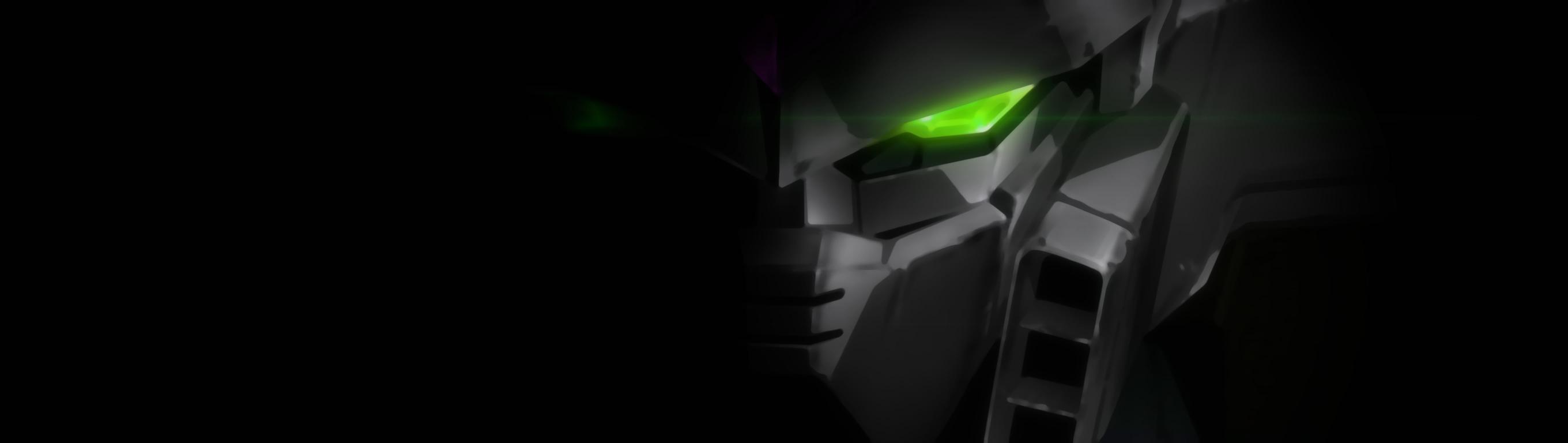 Download Gundam ultrawide green eyes