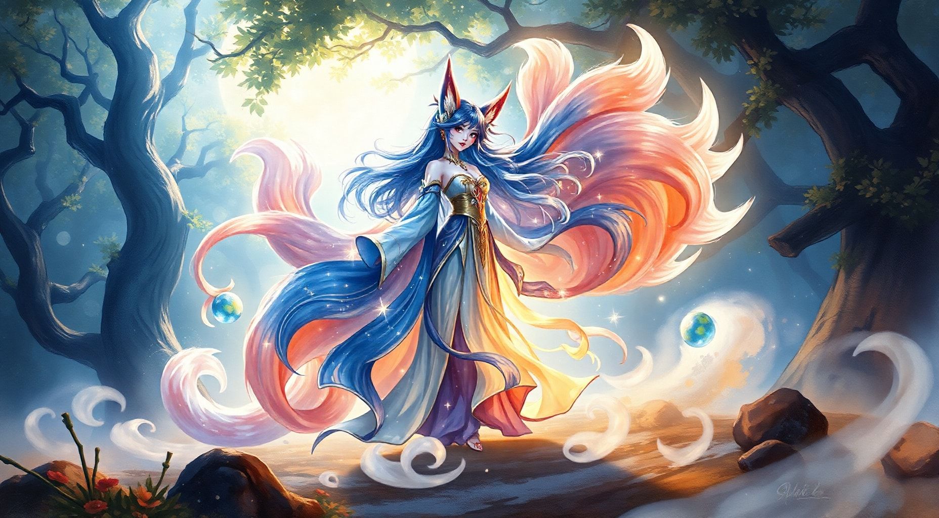 Download Ahri Immortalized Legend