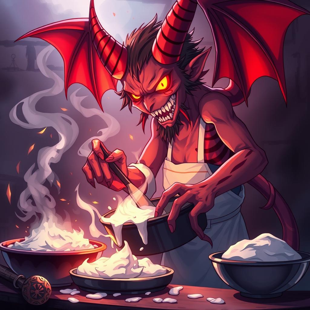 Download Anime A Demon Baking