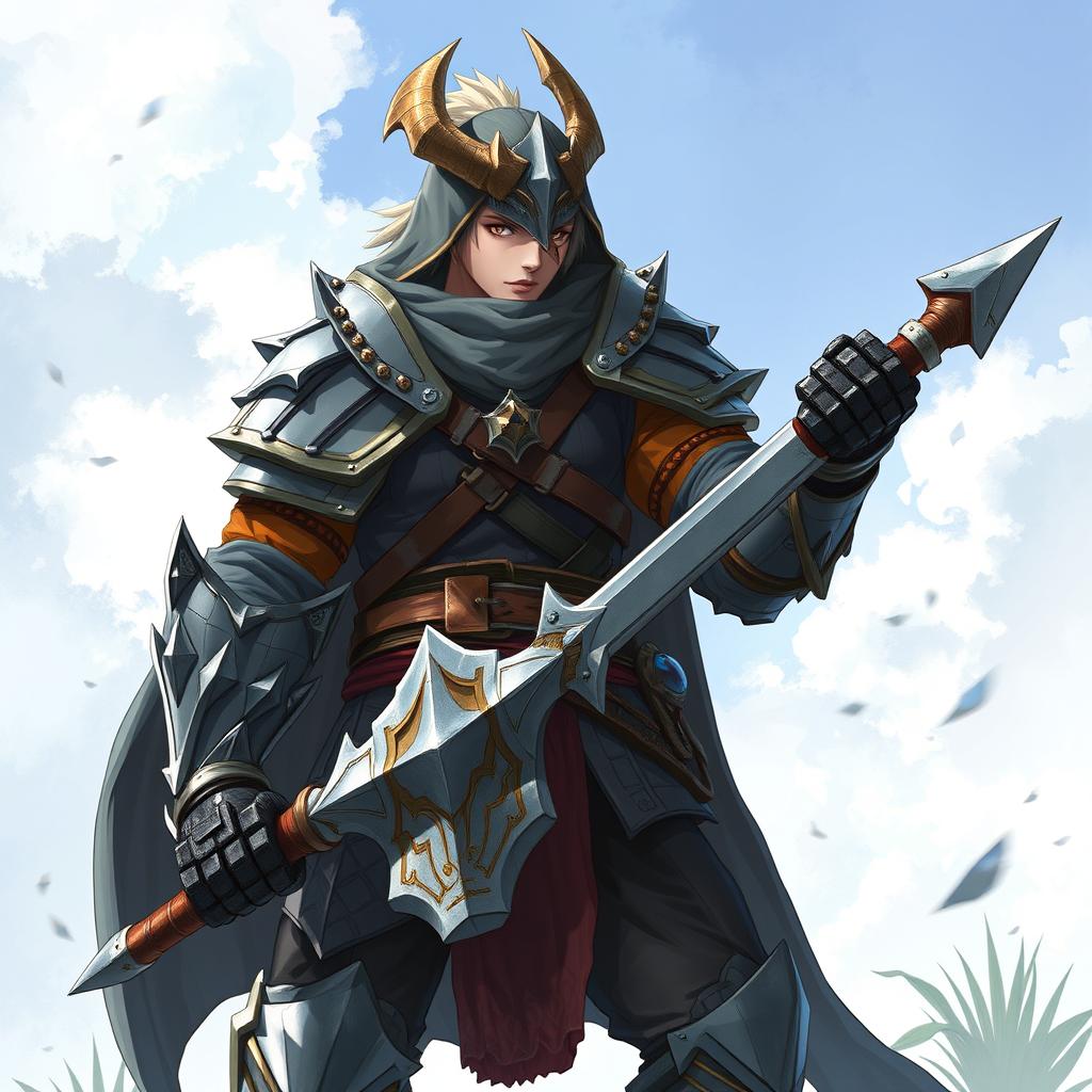 Download Anime A Dragonborn Fighter