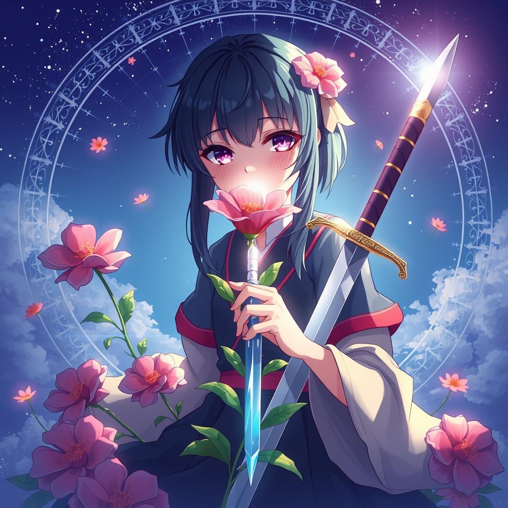 Download Anime A Flower And