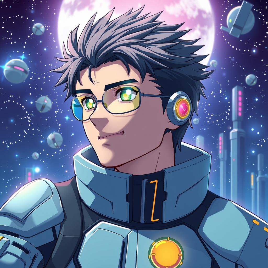 Download Anime A Futurisctic Man