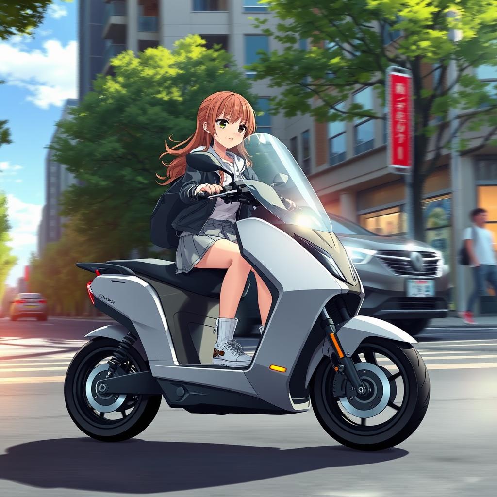 Download Anime A Girl Riding