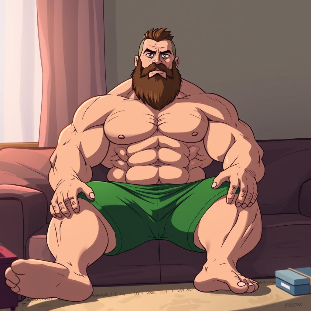 Download Anime A Huge Muscular