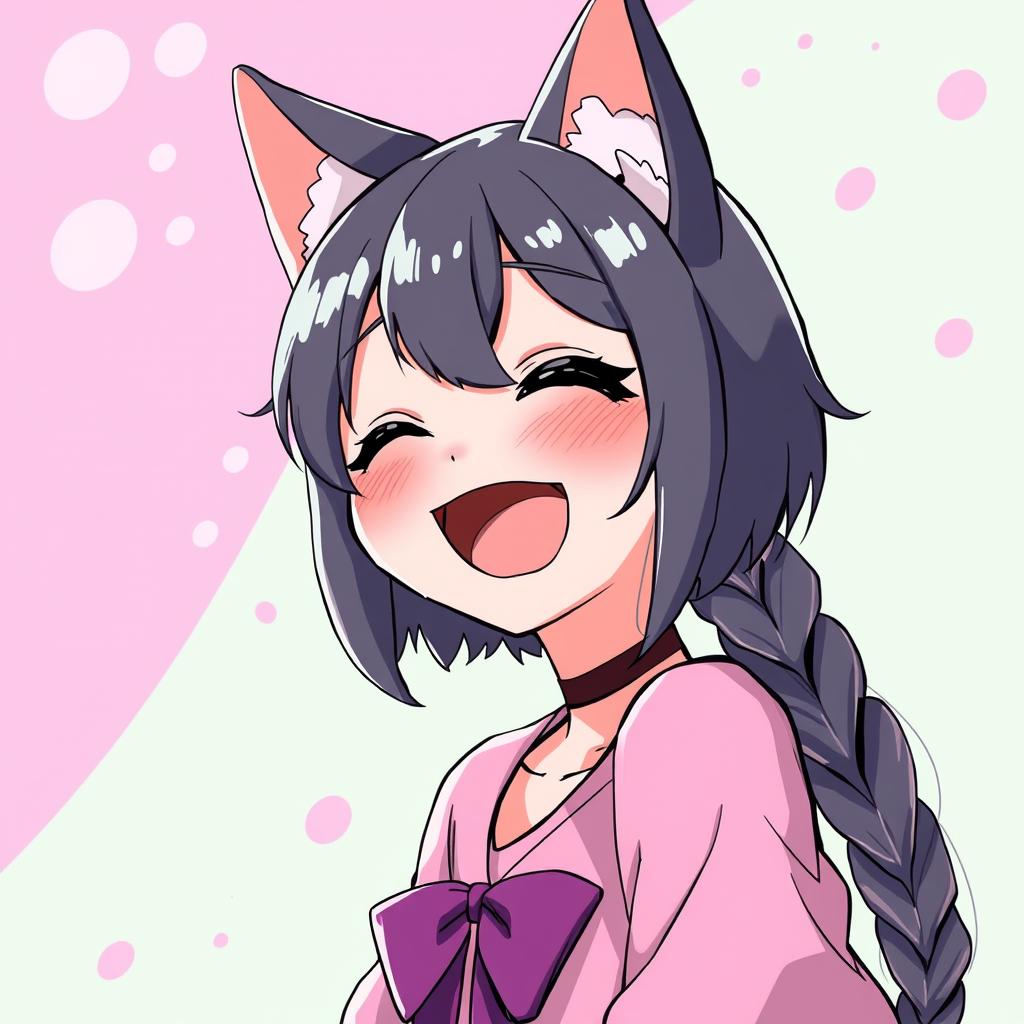 Download Anime A Laughing Catgirl